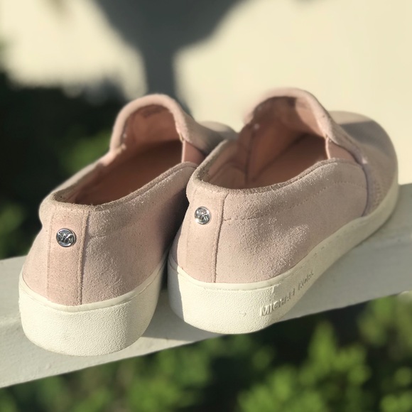 SOLD Michael Kors Slip-On Sneakers in Blush Sz 6 - Picture 7 of 8